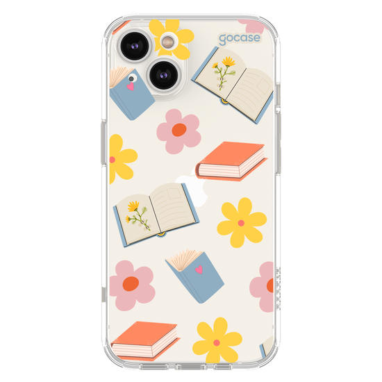  Book Lover - Livros e Flores Pattern