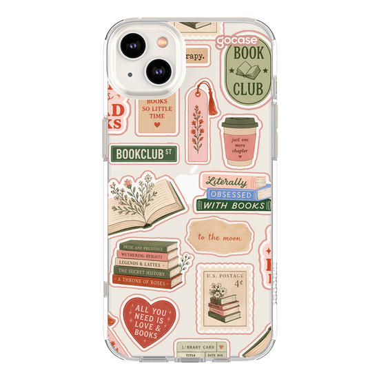 Capinha para celular  Book Lover Club