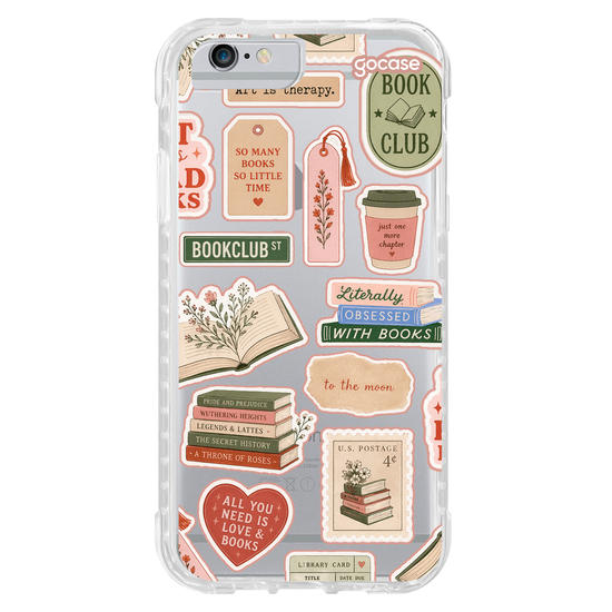 Capinha para celular  Book Lover Club