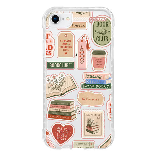 Capinha para celular  Book Lover Club