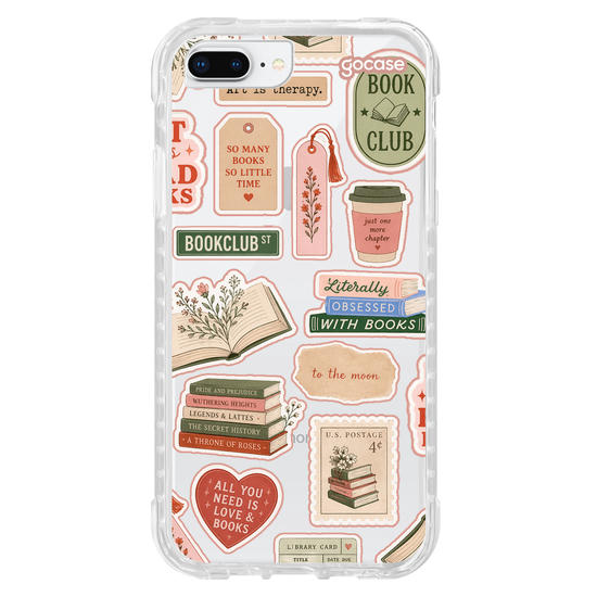 Capinha para celular  Book Lover Club