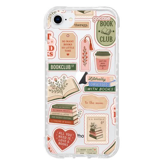 Capinha para celular  Book Lover Club