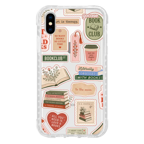 Capinha para celular  Book Lover Club