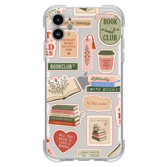 Capinha para celular  Book Lover Club
