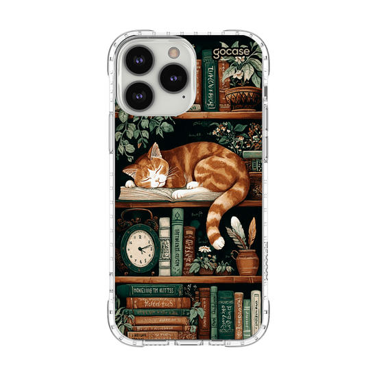 Capinha para celular  Bookish Cat