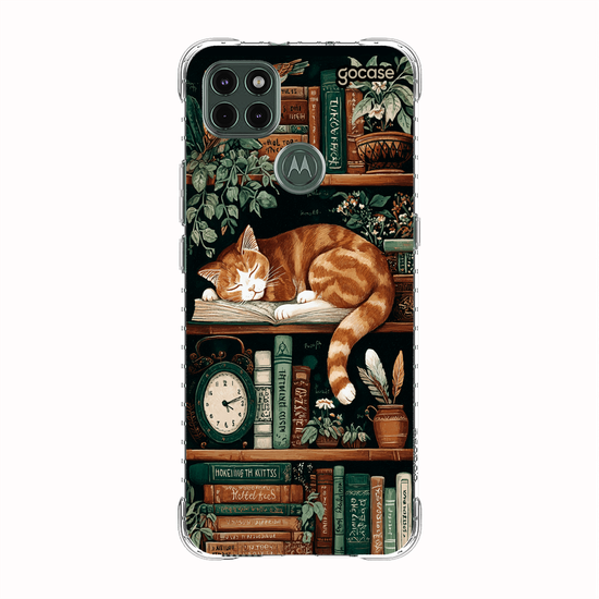 Capinha para celular  Bookish Cat