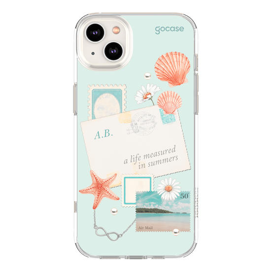 Capinha para celular  Booklover - Colagem Summer