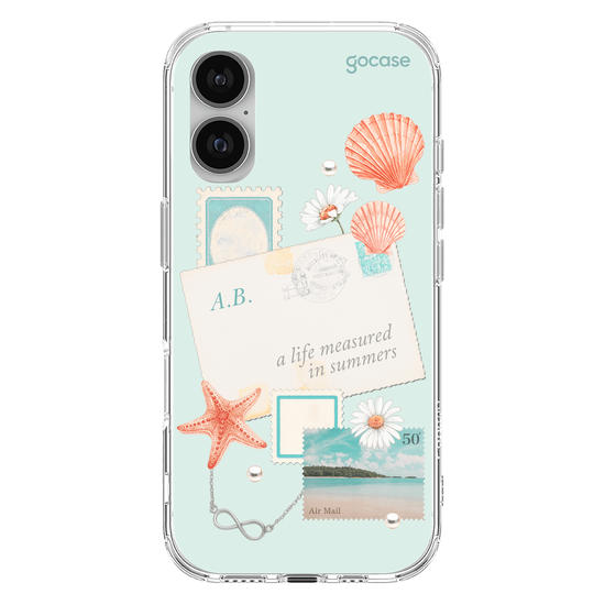 Capinha para celular  Booklover - Colagem Summer
