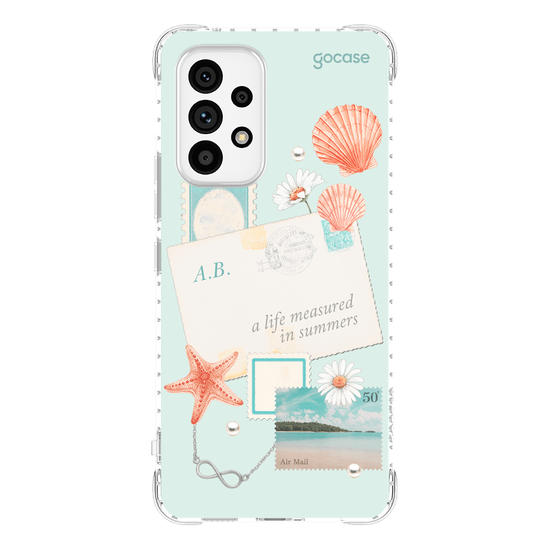 Capinha para celular  Booklover - Colagem Summer