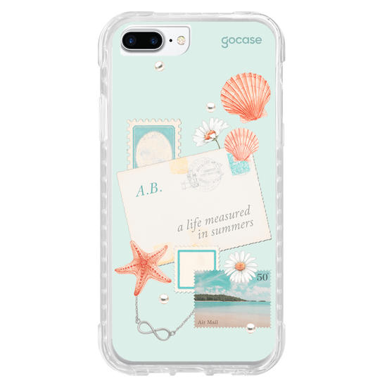Capinha para celular  Booklover - Colagem Summer
