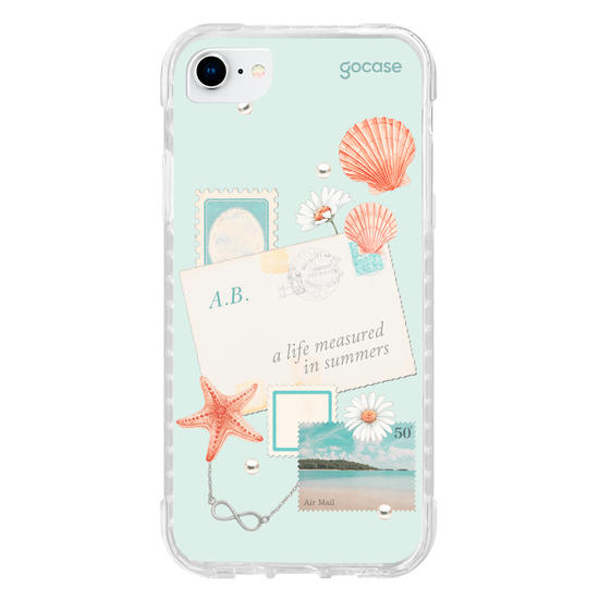 Capinha para celular  Booklover - Colagem Summer