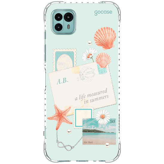 Capinha para celular  Booklover - Colagem Summer