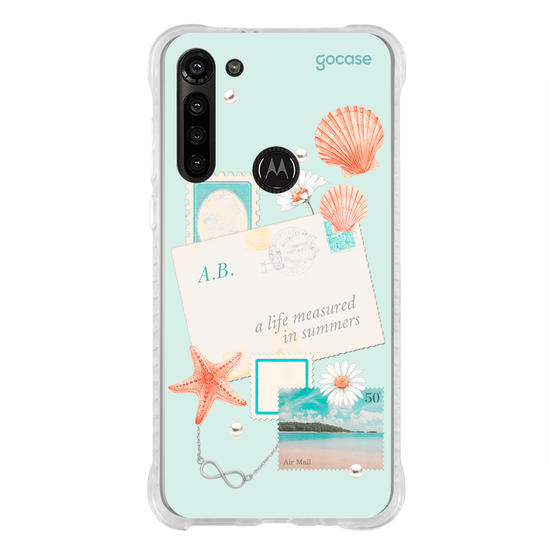 Capinha para celular  Booklover - Colagem Summer Capinha para celular  Booklover - Colagem Summer