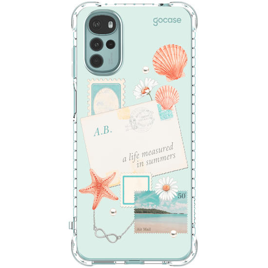Capinha para celular  Booklover - Colagem Summer