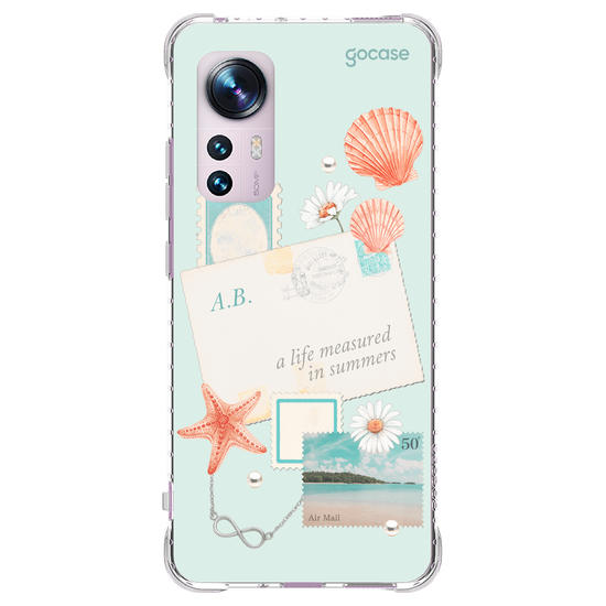 Capinha para celular  Booklover - Colagem Summer