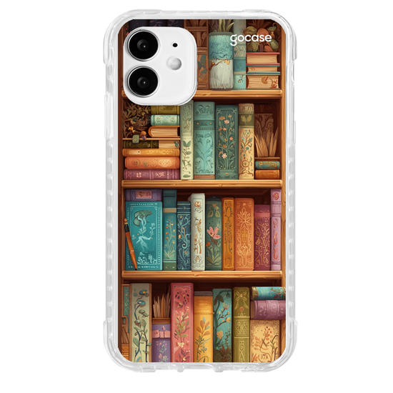 Capinha para celular  Booklover - Estante de Livros