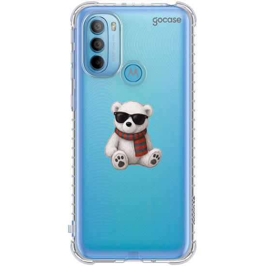 Capinha para celular  Booklover - Mint Bear