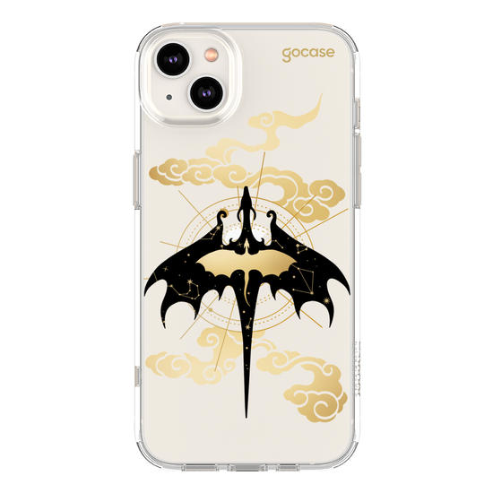 Capinha para celular  Booklover - Shadow & Gold