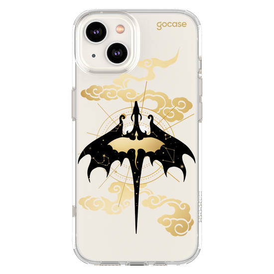 Capinha para celular  Booklover - Shadow & Gold