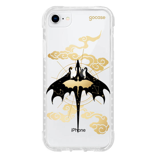 Capinha para celular  Booklover - Shadow & Gold