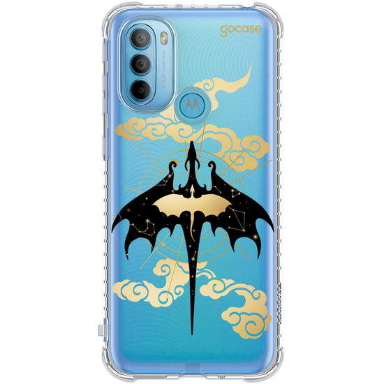 Capinha para celular  Booklover - Shadow & Gold