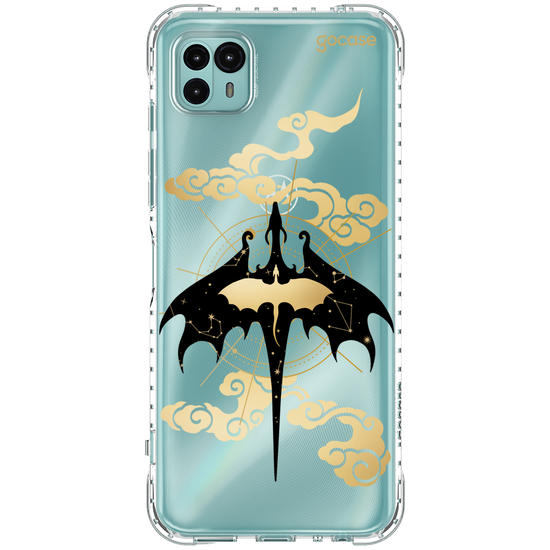 Capinha para celular  Booklover - Shadow & Gold