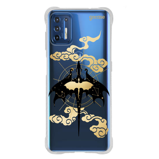 Capinha para celular  Booklover - Shadow & Gold