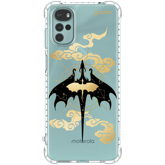 Capinha para celular  Booklover - Shadow & Gold