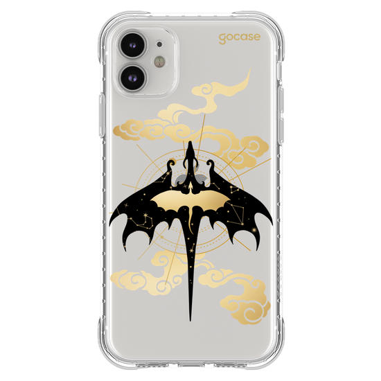 Capinha para celular  Booklover - Shadow & Gold
