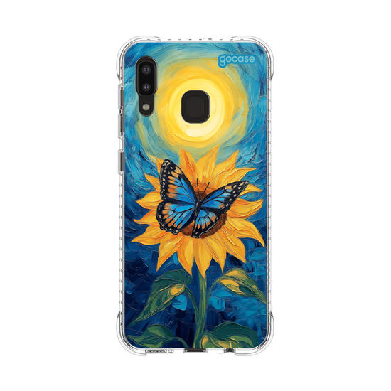 Capinha para celular  Borboleta de Van Gogh