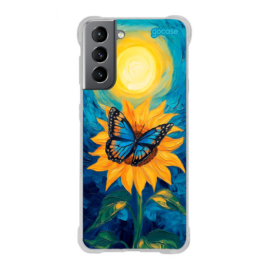 Capinha para celular  Borboleta de Van Gogh