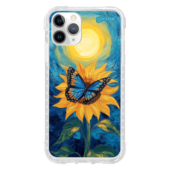 Capinha para celular  Borboleta de Van Gogh