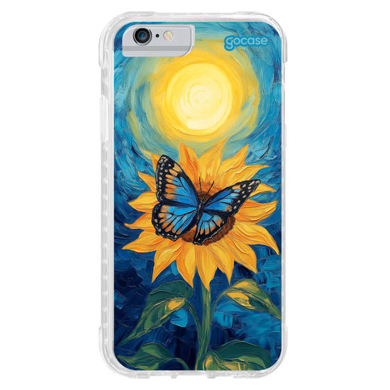 Capinha para celular  Borboleta de Van Gogh