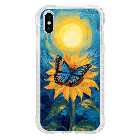 Capinha para celular  Borboleta de Van Gogh