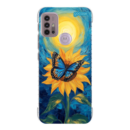 Capinha para celular  Borboleta de Van Gogh