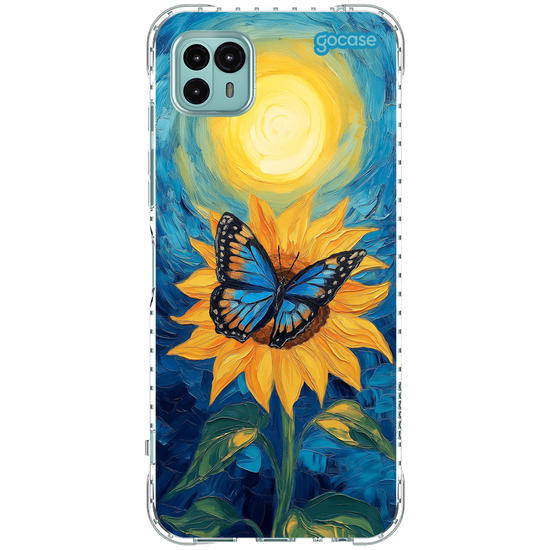 Capinha para celular  Borboleta de Van Gogh