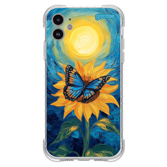 Capinha para celular  Borboleta de Van Gogh