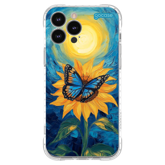 Capinha para celular  Borboleta de Van Gogh