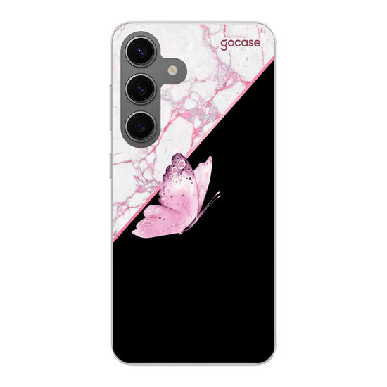 Butterfly & Marble (vertical) Phone Case