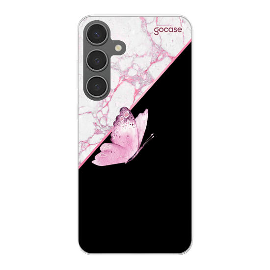 Butterfly & Marble (vertical) Phone Case