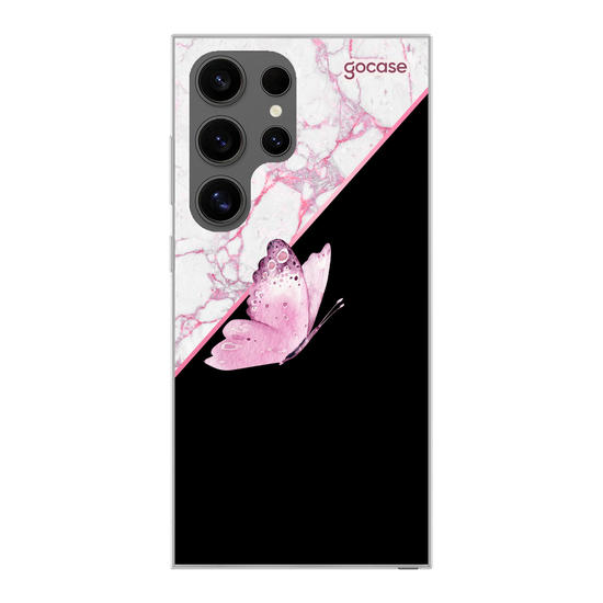 Butterfly & Marble (vertical) Phone Case