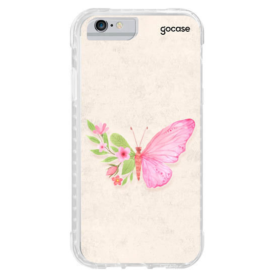 Capinha para celular Borboleta Flor