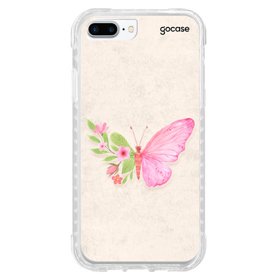Capinha para celular Borboleta Flor