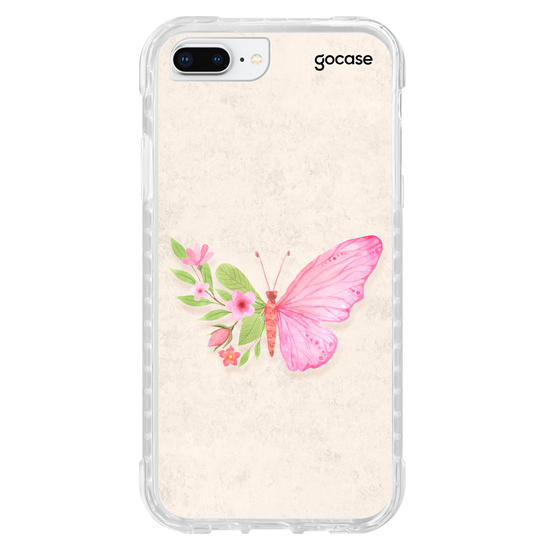 Capinha para celular Borboleta Flor