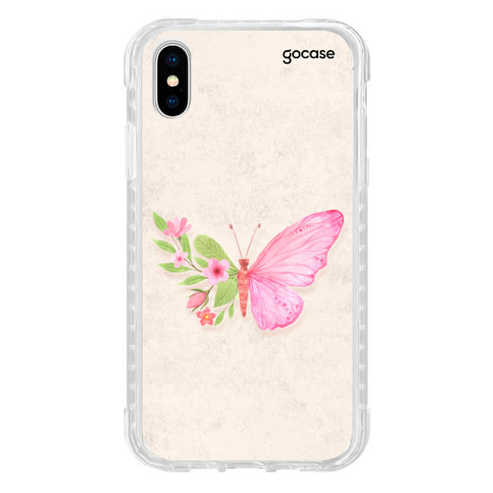 Capinha para celular Borboleta Flor