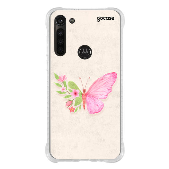 Capinha para celular Borboleta Flor