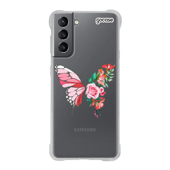 Capinha para celular Borboleta Florida