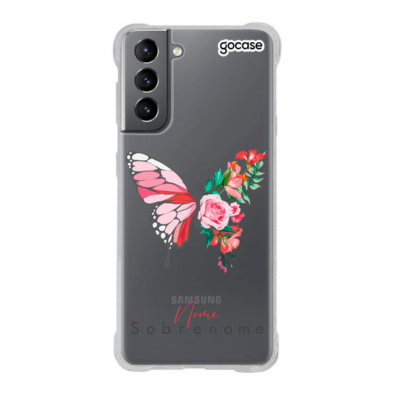 Capinha para celular Borboleta Florida