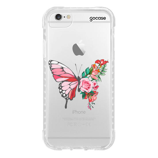 Capinha para celular Borboleta Florida