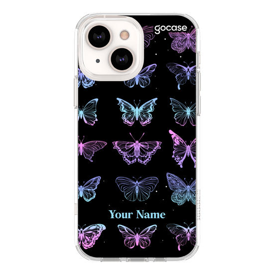 Holographic Butterfly Pattern Phone Case